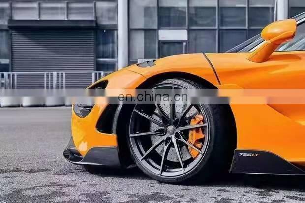 Runde Top Ranking Quality Carbon Fiber Upgrade 765 LT Style For Mclaren 720S Front Rear Bumper Side Skirt Spoiler Body Kit