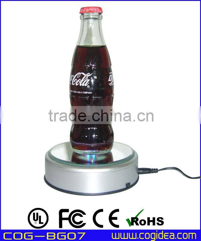 Led lighting wine bottle glorifier acrylic beer bottle glorifier for advertisment