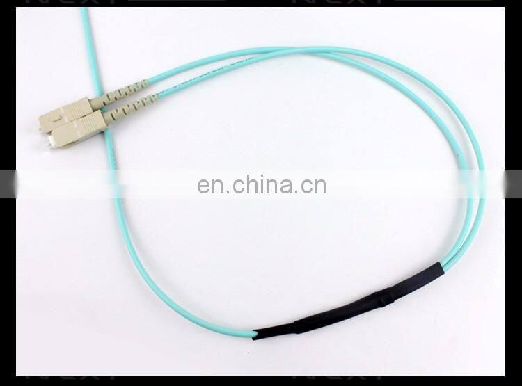 Free Sample Aqua Color LC/LC Multimode Duplex OM3 LSZH Jacket fiber PatchCord for Data Center