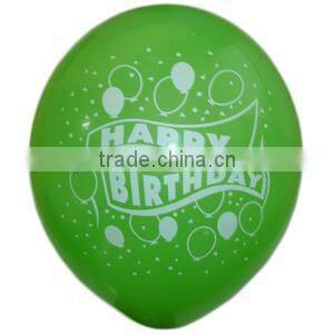 printed latex balloon for decor wedding/ birthday