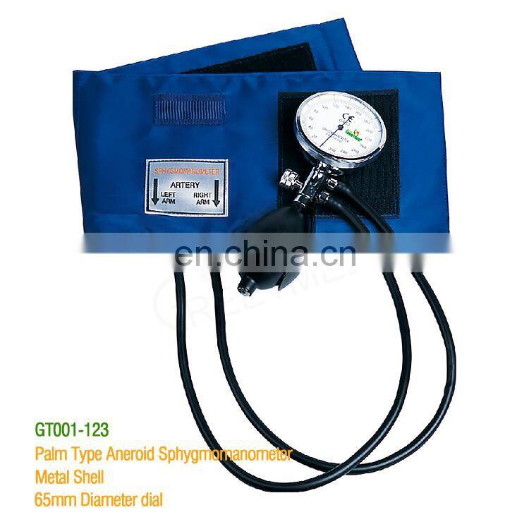 Portable best manual bp machine aneroid sphygmomanometer for hospital home use