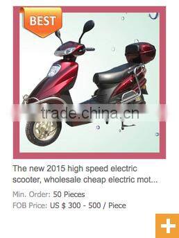 2015 China factory direct sale wholesale cheap high quality fashionable electric motorcycle for sale