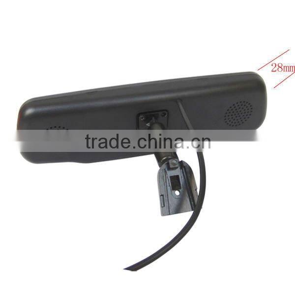 4.3inch original rear view mirror monitor,AV signal auto detect power on/off