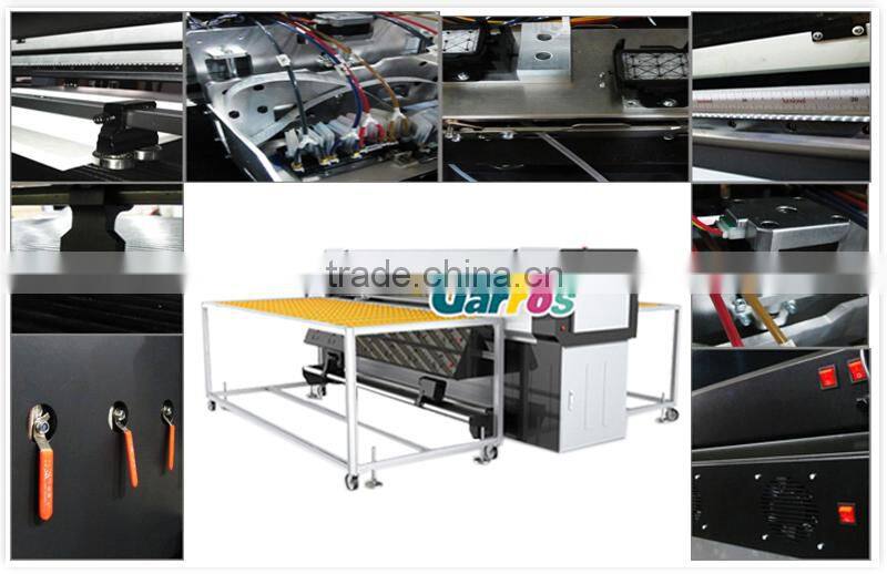 1440dpi high speed uv inkjet printer on advertisement sign,indoor decoration,furniture sheets