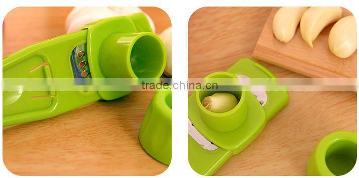 Hot sale promotional garlic press/garlic slicer /garlic chopper