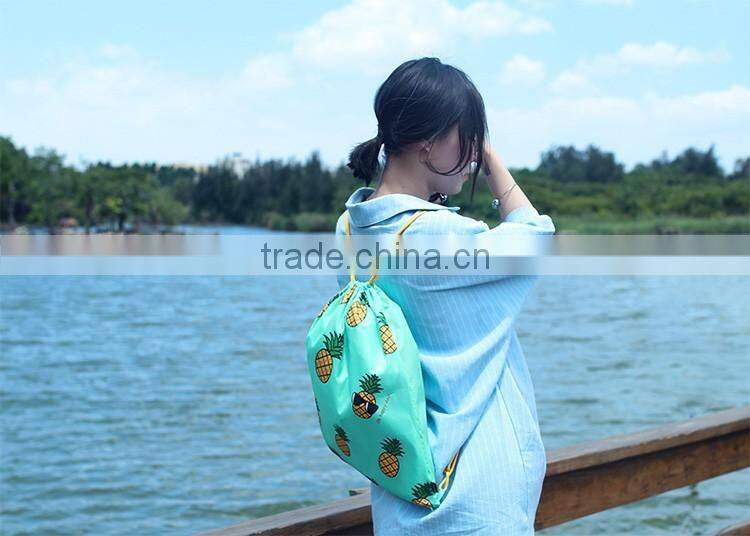 Cotton canvas drawstring bag cotton string bag small cotton bag