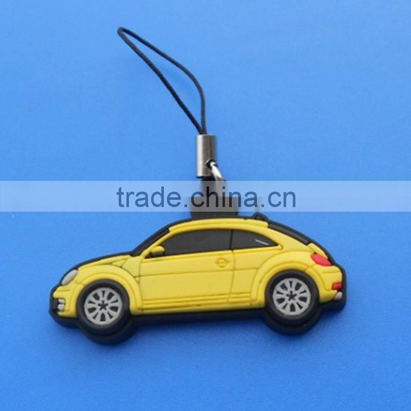 3D Vehicle Design Tourist Souvenir Car Shape Cell Phone Strap