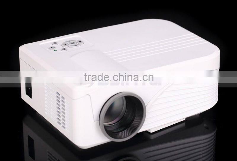 Support 1080P Video 800:1 Contrast Ratio Portable Mini Blue/Red 3D Projector