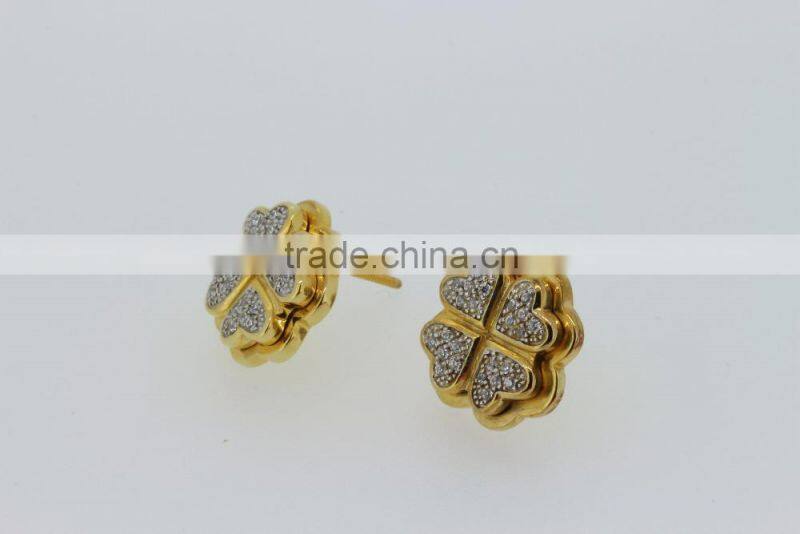 Top Design Dubai Gold Jewelry Earring