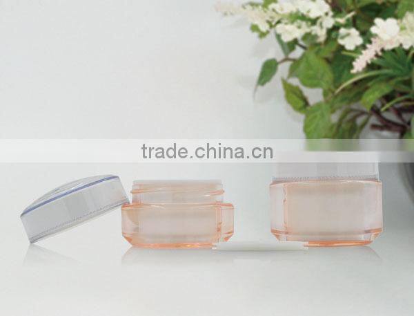 2015 Popular 15g 30g 50g Plastic Essense Jar Plastic Serum Jar