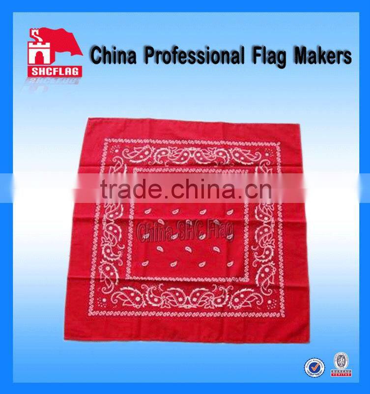 2012 new style football bandanas big size 22''x22''