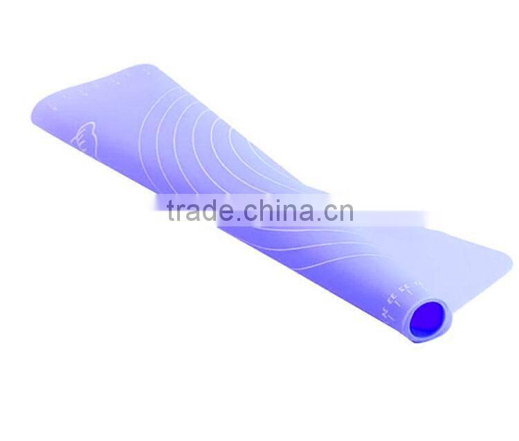 Silicone Pastry Mat with Measurements,Pastry Rolling Mat,Reusable Non-stick Silicone Baking Mat