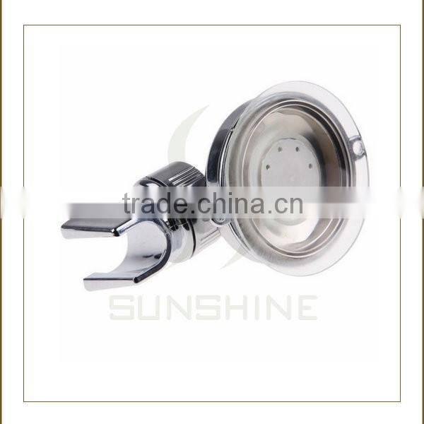 Quality Adjustable Attachable Rotatable Chromed Shower Head Holder Wall Suction Bracket SS5031