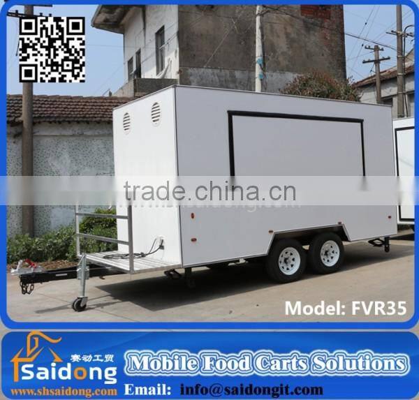 Best quality food beverages mobile food trailer mobile food cart catering truck customized design