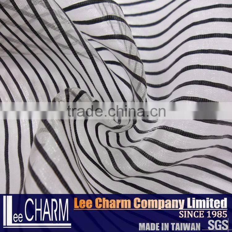 Black Polyester Turkish Turkey Curtain Fabric