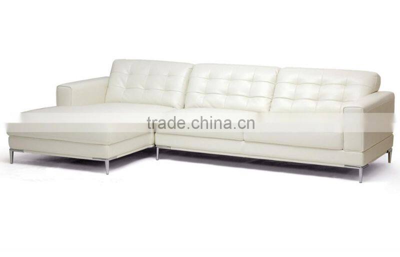 Simple modern home use sofa set with unique fabric cover KW9027