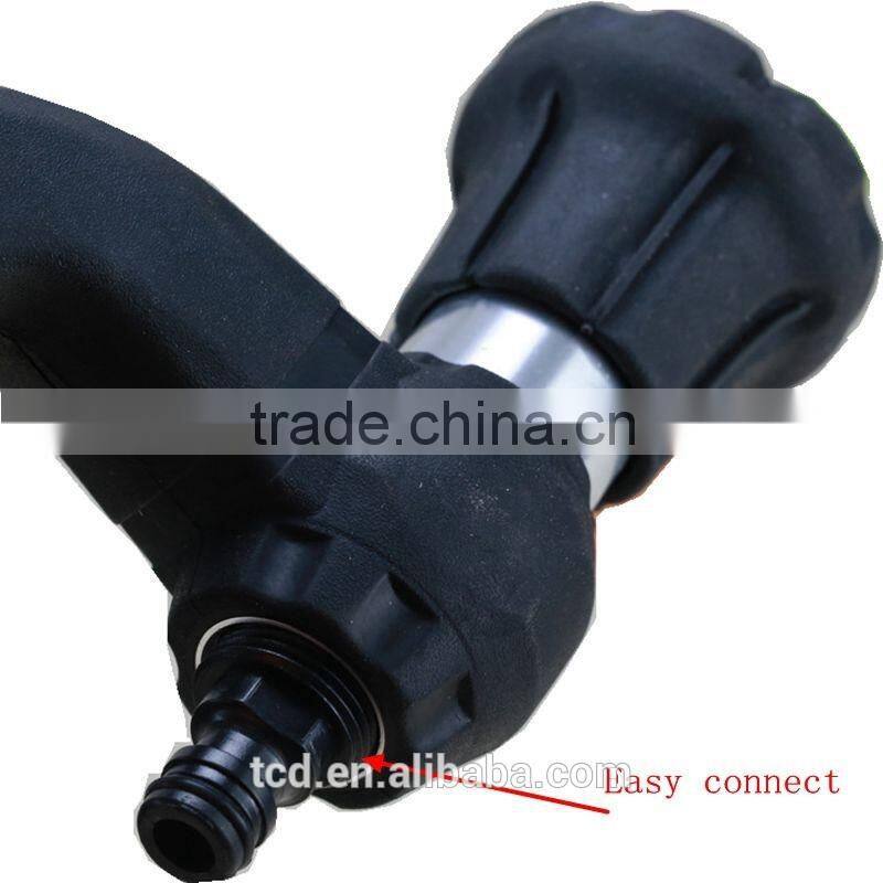 Hose spray nozzle washing car water