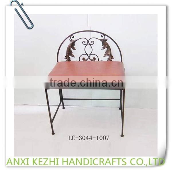 Living Room Metal Leather Chair