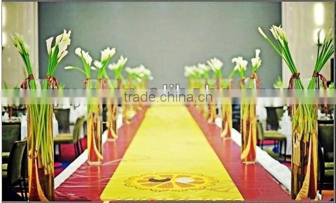 artificial flower vase! graceful acrylic transparentacrylic vase QCY-V4