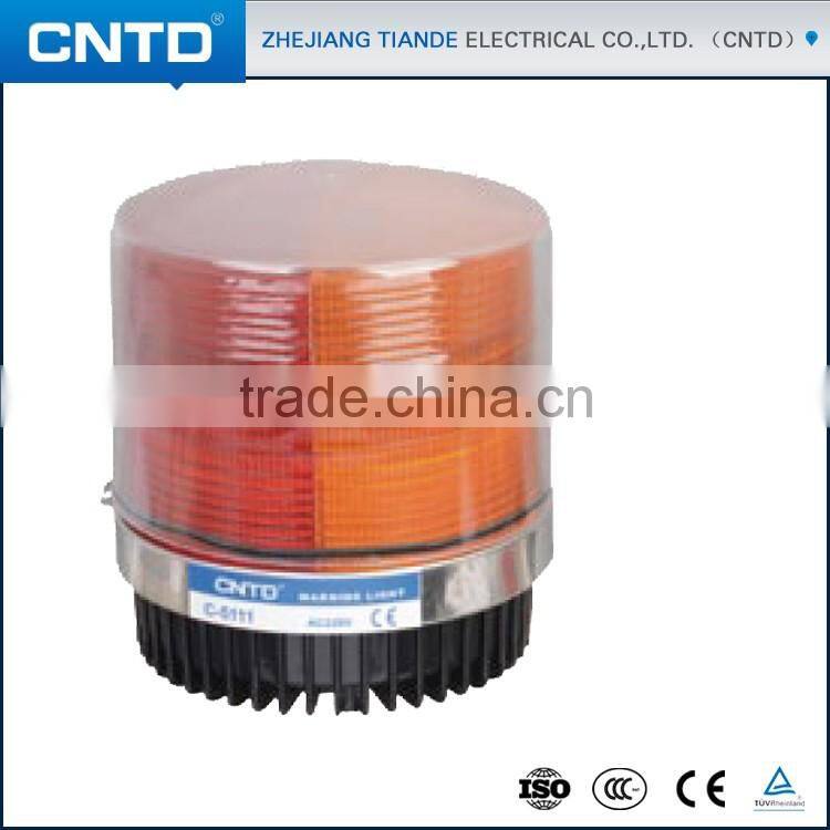 CNTD Supplier 12V-240V Doubel Colors LED High Reference Warning Light C-5111