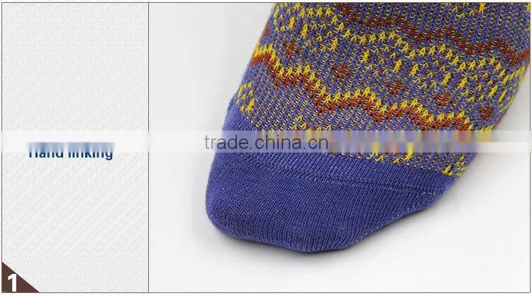 2015! Newest Fashion Knee High Contrast Color Wool Sock of China Manufacturer !