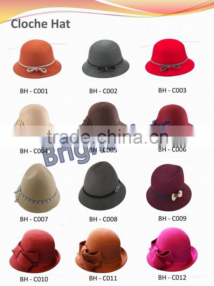 Wool Felt Bavarian Style Hat