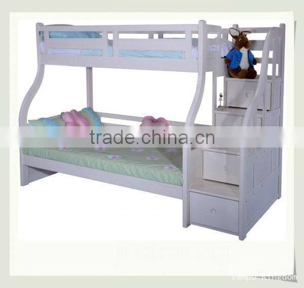 modern twin over full wood bunk bed kids cars bunk beds SP-C203