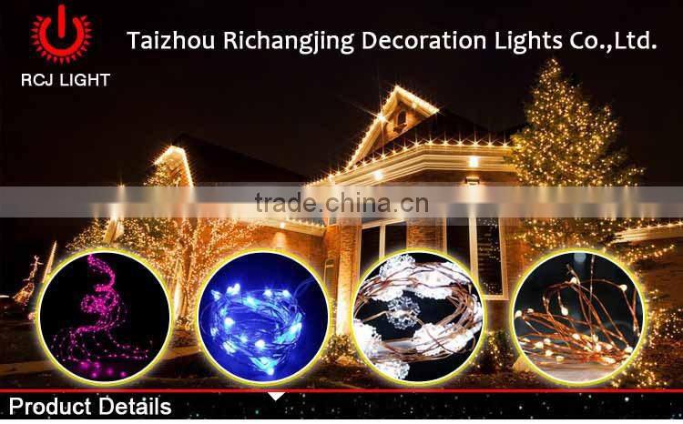 copper coiling fairy whiteled light