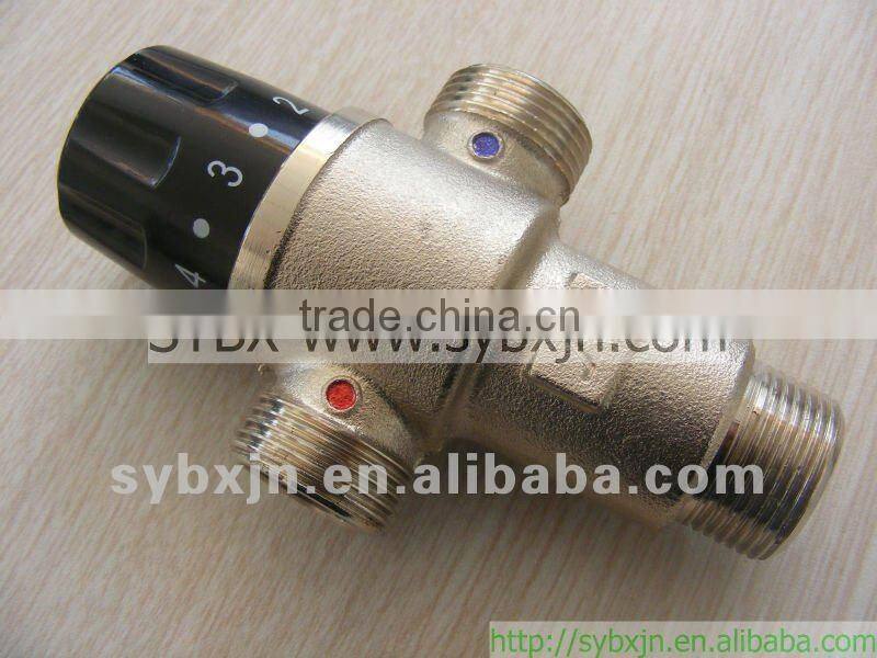 Solar Water Heater Component 3/4"thermostatic mixing valve