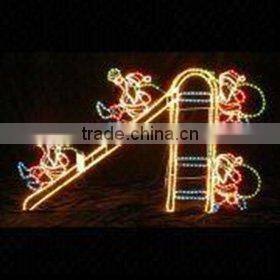 Commercial competitive price led christmas star rope light motif