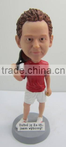 custom personal 7'' tall sport bobblehead