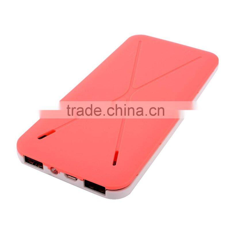 8000mah top quality high capacity power bank with 4 indicator