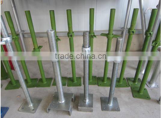 Adjustable U-head Screw Jack Base