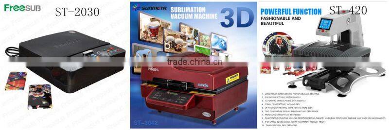 Sunmeta heat press machine pre printed sublimation transfers ST-4050 for Garment Clothing Label