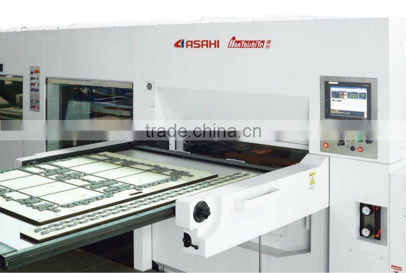 ASAHI--AP-1600-TSG Corrugated Flat bed die-cutting Machine