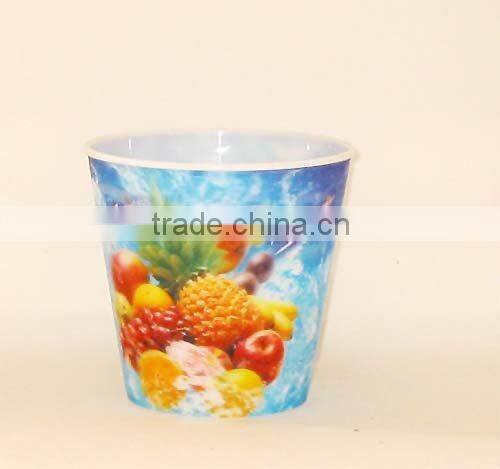 hot sale 3D lenticular plastic reusable popcorn bucket