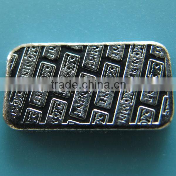 A104 1 Gram 999 Fine Tin Iron Ship Bar