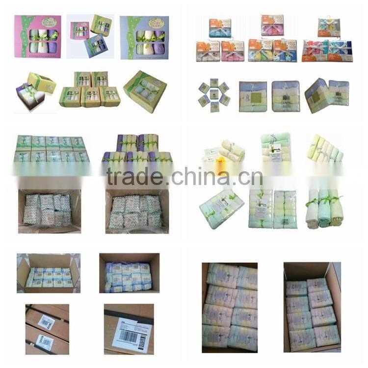 shanghai softex 25*25cm 20g Bamboo Fiber natural wholesale baby washcloths cheap