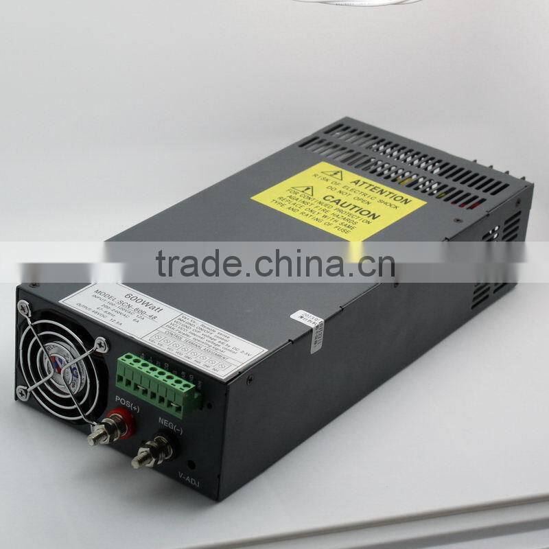 SCN-600-12 600W 12V 50A good quality hot selling 12v 60w waterproof power supply