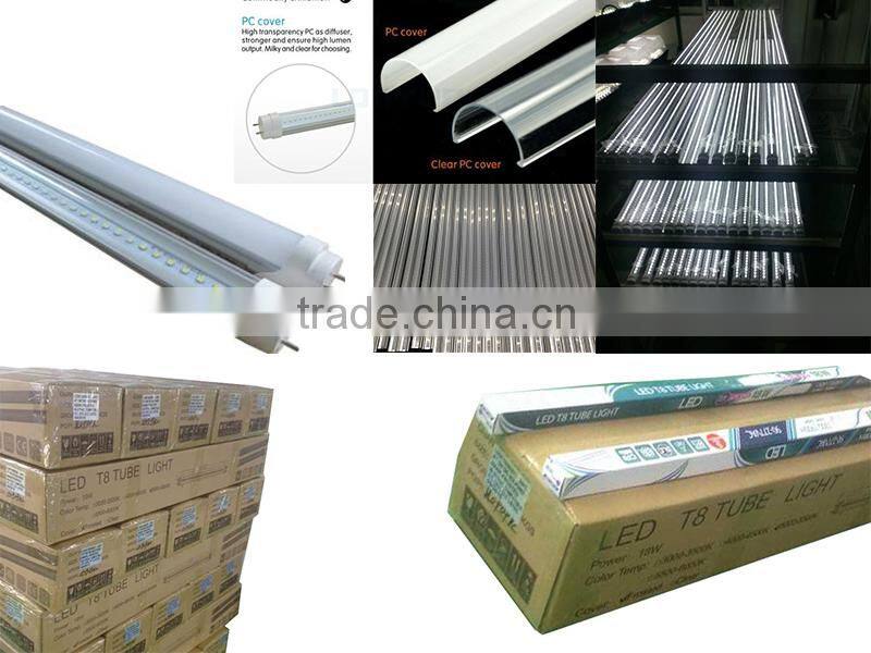 (USA Warehouse)5years warranty ETL Listed compatible electronics ballast T8 led tube lamp 1.2m
