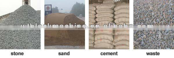 2015 China Block Machinery Newest WT10-15 movable concrete block machine