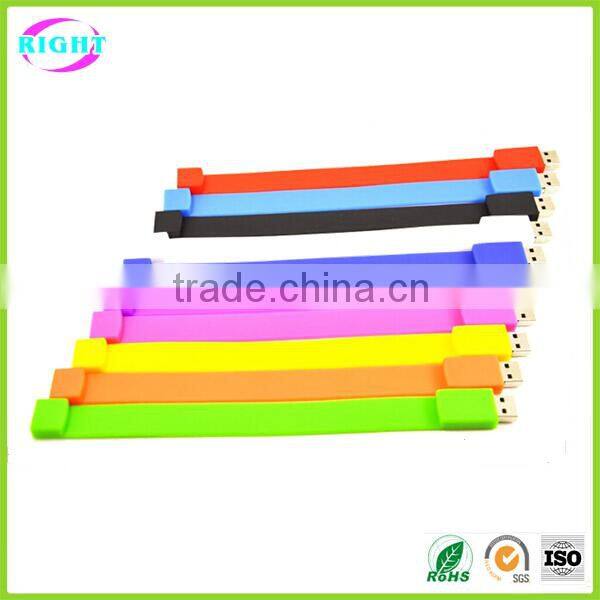 various color wristband usb drive best price