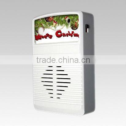 Christmas song doorbell for funny Christmas decoration