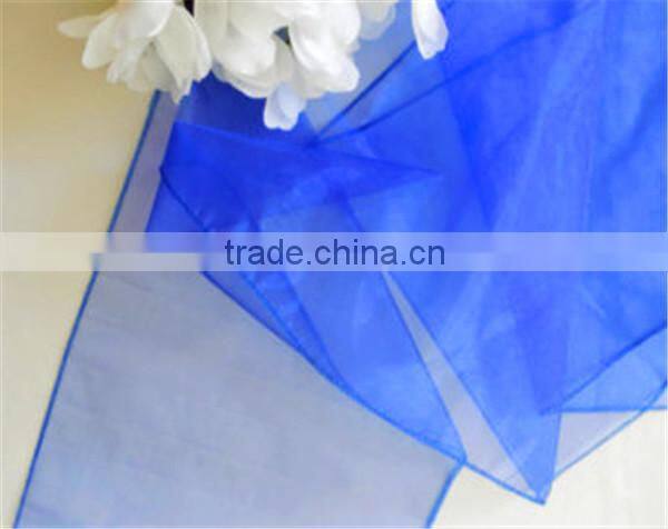 Wholesale Cheap Blue Organza Table Runner