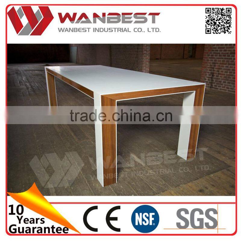 Faux Stone Modern Office Marble Table Design
