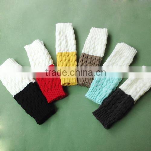 Patch Leg Warmers,Lace cable Knitted Boot Cuffs, Long Boot Socks, Thick Warm Womens Leg Warmers,