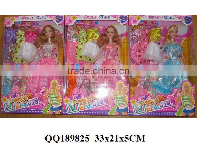 Funny & lovely doll play set for girls