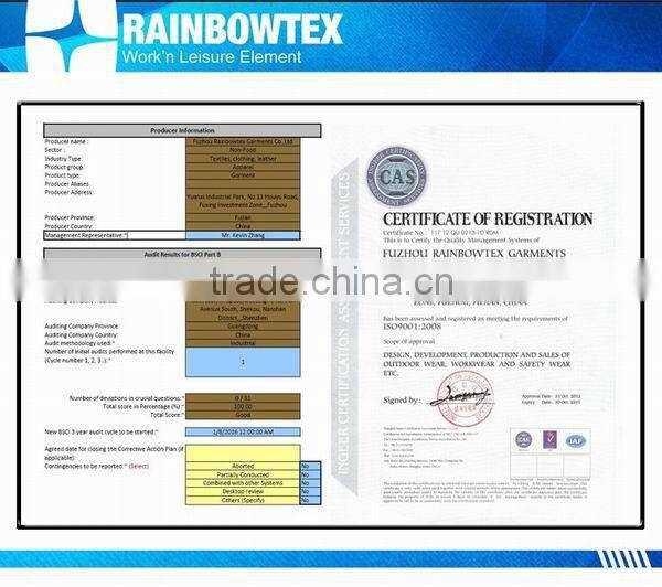 Polyester Pongee Ripstop Men's Waterproof Winter Parka