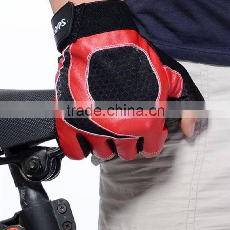 Mens Half-finger Riding Cycling Motorcycle Gloves
