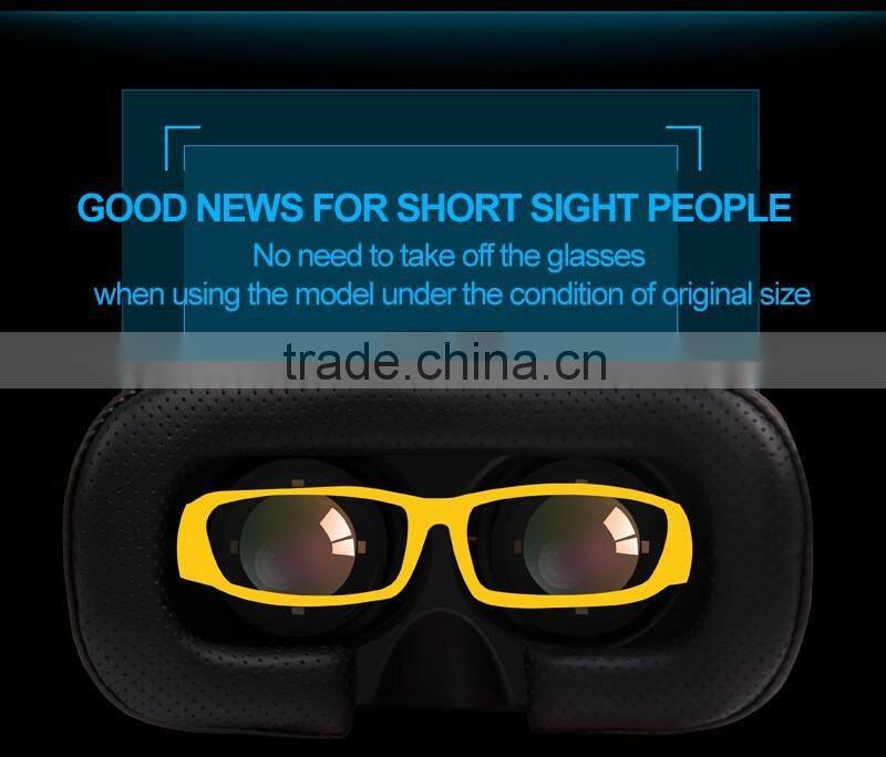 Vr box version 3D, virtual reality vr box 3d glasses, ABS vr headset vr box 2.0 for mobile phone